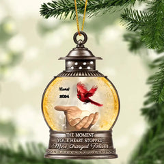 Memorial Lantern Butterfly Cardinal Personalized Acrylic Custom Shape Ornament